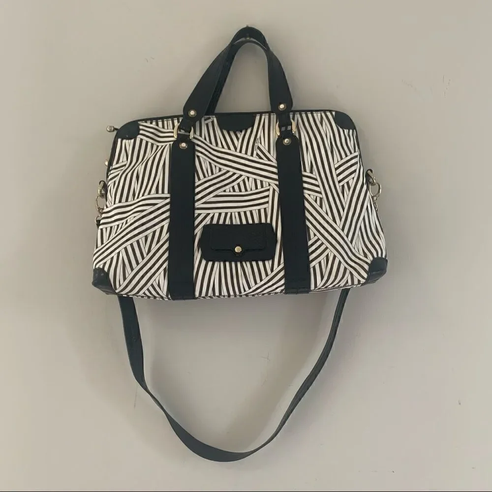 henri bendel coated canvas